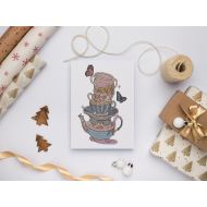Cluttered Tea Set