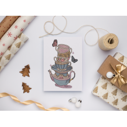 Cluttered Tea Set