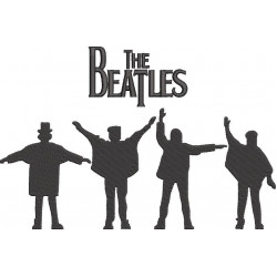 The Beatles Silhouette
