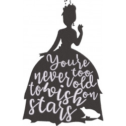 You Are Never Too Old Princess Quote