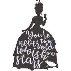You Are Never Too Old Princess Quote