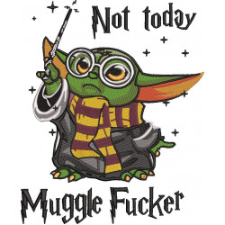 Not Today Muggle Fucker