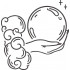 Hand Holding Crystal Ball