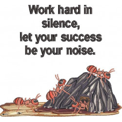 Let Success Be Your Noise