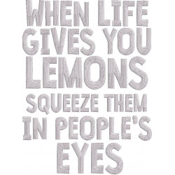 When Life Gives You Lemons Funny Quote