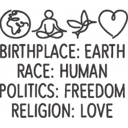 Birthplace Earth Humanity Quote