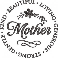 Beautiful Loving Generous Mother