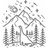 Dinosaur In A Mountain