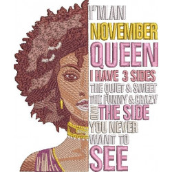 I Am A November Queen