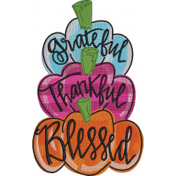 Grateful thankful blessed