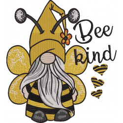 Bee Kind Embroidery