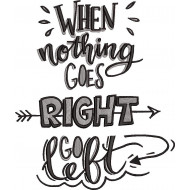 Go Left Quote