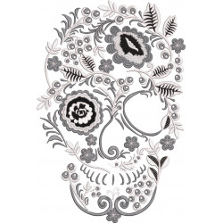 Floral Skull