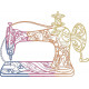 Colorful Sewing Machine