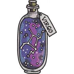 Virgo Charm Bottle