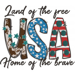 USA Home of the Brave