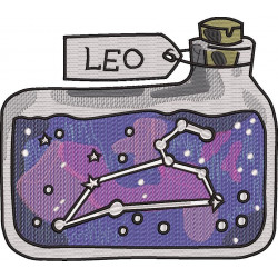 Leo Charm Bottle