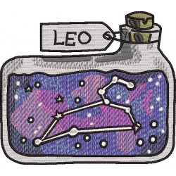 Leo Charm Bottle