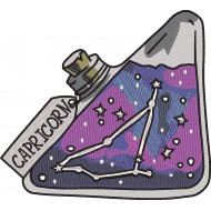 Capricorn Charm Bottle