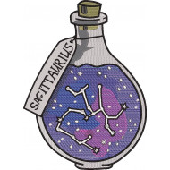 Sagittarius Charm Bottle
