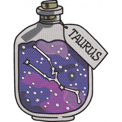 Taurus Charm Bottle