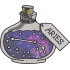 Aries Charm Bottle