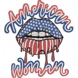 American Patriotic Lips