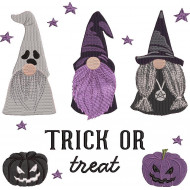 Trick Or Treat Halloween Gnomes