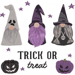 Trick Or Treat Halloween Gnomes