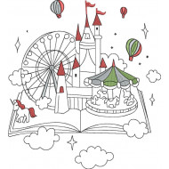 Amusement Park Pop Up Book