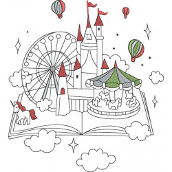 Amusement Park Pop Up Book