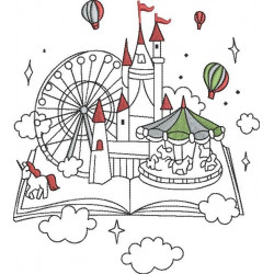 Amusement Park Pop Up Book