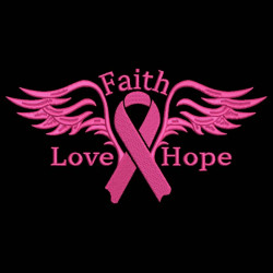 Faith Love Hope Pink Ribbon