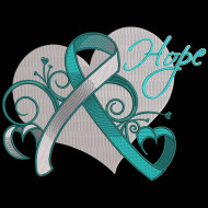 Hope Cancer Ribbon