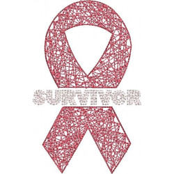 Pink Survivor Ribbon