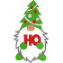 Christmas Tree Hat Gnome Patch