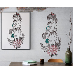 Mom With Children