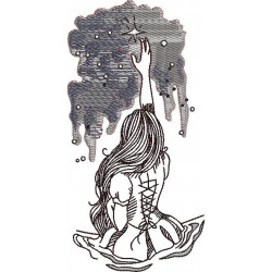 Girl Catching Star