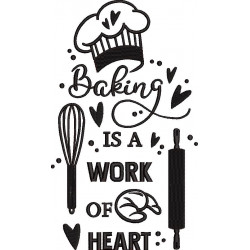 Baking Is A Work Of Heart