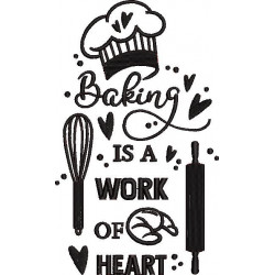 Baking Is A Work Of Heart