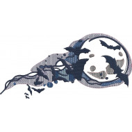 Halloween Moon Art