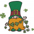 St Patricks Day Irish Gnome