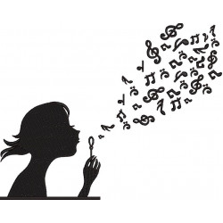 Blowing Music Bubbles