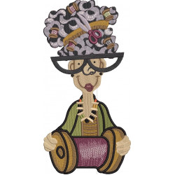 Sewing Grandma