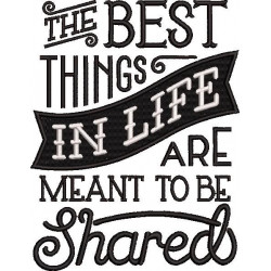 The Best Things In Life Quote