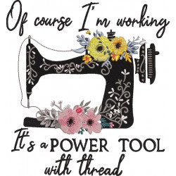 Power Tool With Thread