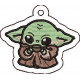 Baby Yoda Key Fob