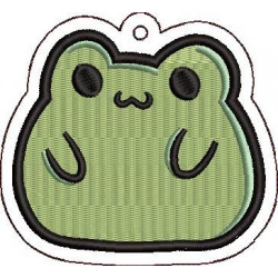 Kawaii Frog Key Fob
