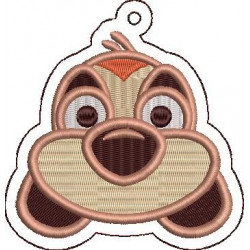 Monkey Face Key Fob