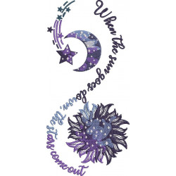 When the Sun Goes Moon Quote
